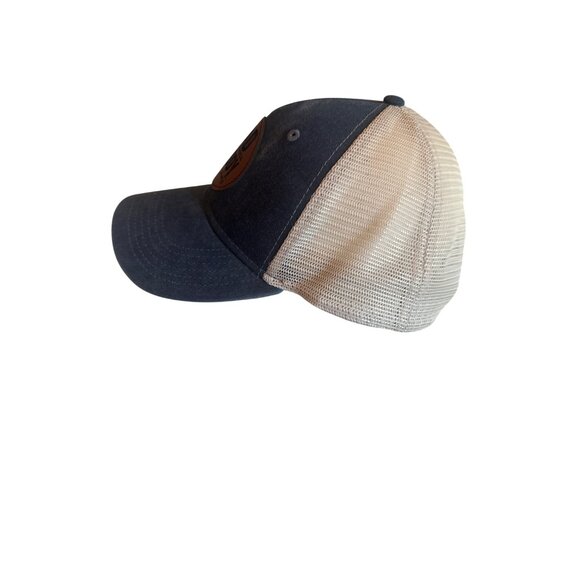 Sport-Smart Trucker Cap Blue & Beige Mesh Dad In The Streets Daddy In The Sheets - Picture 2 of 5